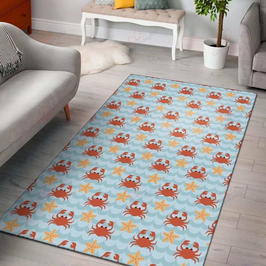 Crab Pattern 3 Rug Sport Decor Gift Floor Decor Living Room Carpet Rug Area Rug - 9f208c08f9b8 Crab Pattern 3 Rug Sport Decor Gift Floor Decor Living Room Carpet Rug Area Rug - 9f208c08f9b8