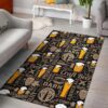 Craft Beer Pattern Rug Sport Decor Gift Floor Decor Living Room Carpet Rug Area Rug - dcc5f127b61a