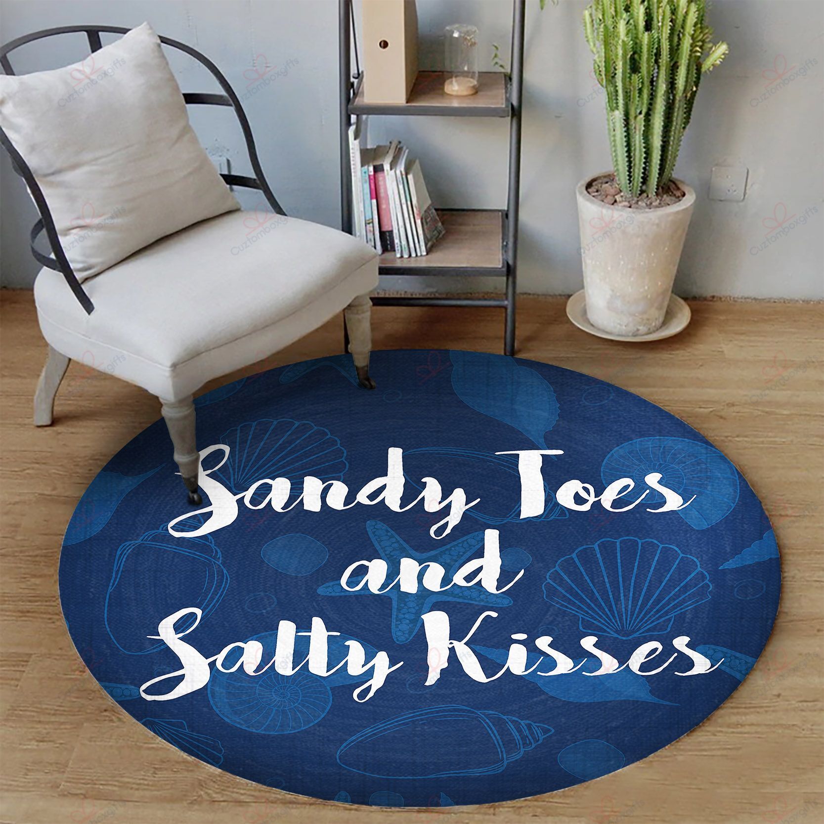 Creatures Under The Sea Sandy Toes And Salty Kisses Round Carpet Floor Rug Living Room Bedroom Decor Round Area Rug Carpet Creatures Under The Sea Sandy Toes And Salty Kisses Round Carpet Floor Rug Living Room Bedroom Decor Round Area Rug Carpet