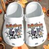 Creepy Unicorn And Skull Tattoo Funny Crocs Clog Shoes Clog – Halloween Crocs Clog Crocband Clog Birthday Gift For Man Women