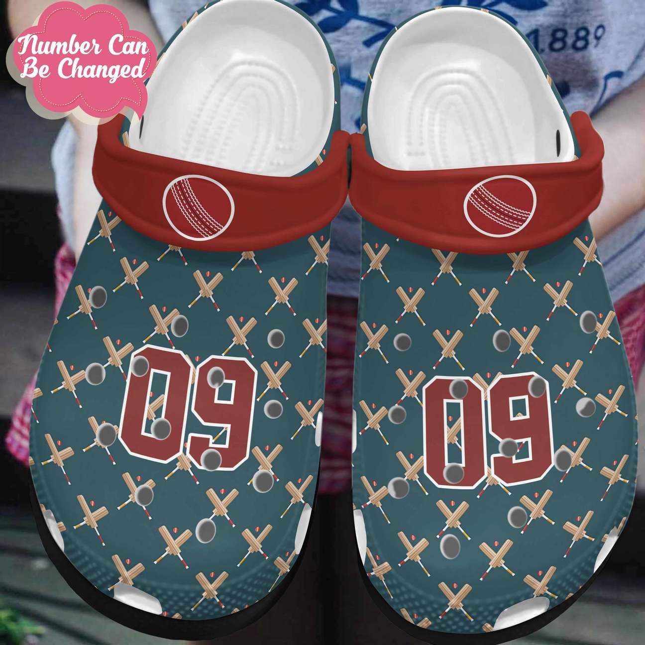 Cricket Personalized Clog Custom Crocs Comfortablefashion Style Comfortable For Women Men Kid Print 3D Cricket Number Cricket Personalized Clog Custom Crocs Comfortablefashion Style Comfortable For Women Men Kid Print 3D Cricket Number