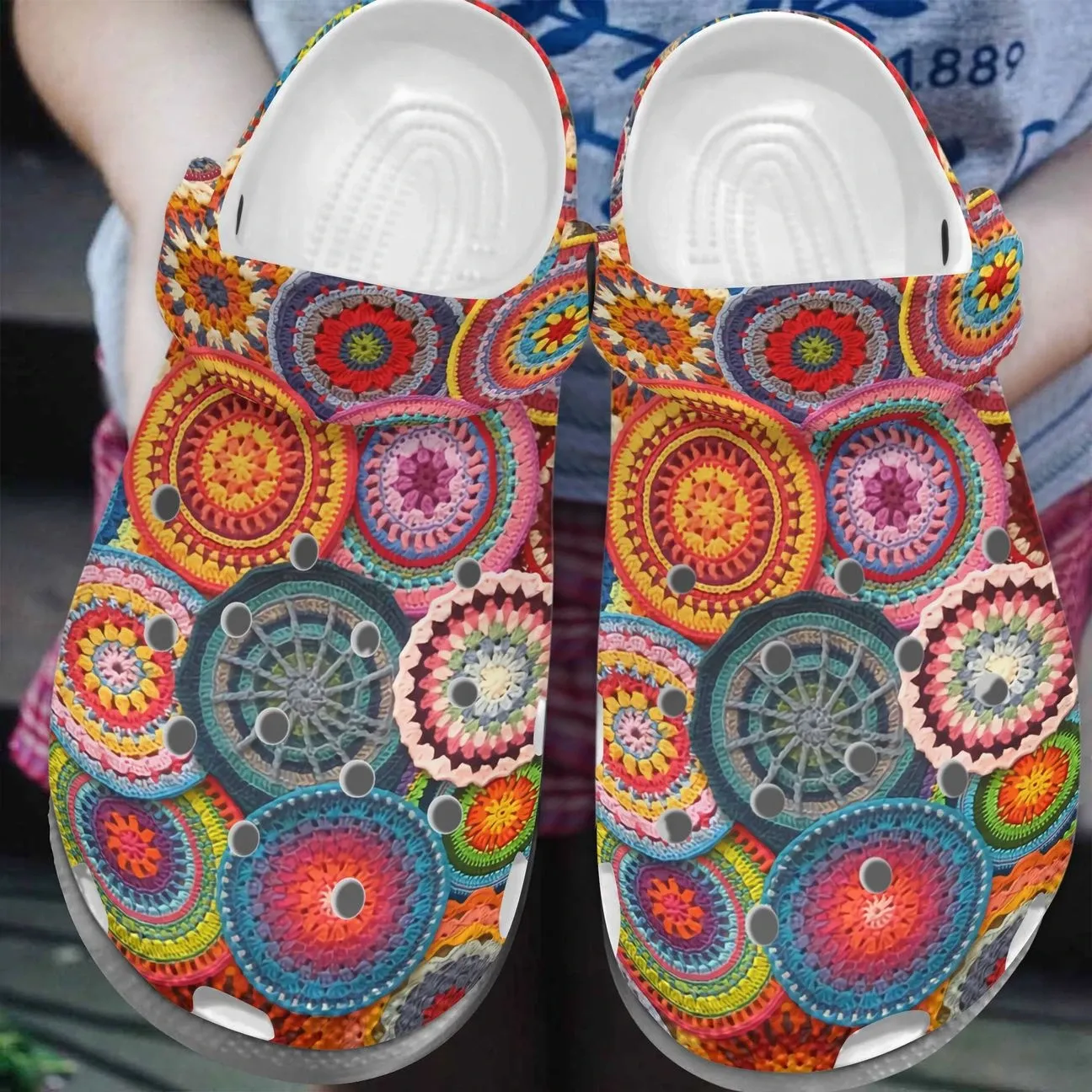 Crochet Personalize Clog Custom Crocs Fashionstyle Comfortable For Women Men Kid Print 3D Crochet Pattern Crochet Personalize Clog Custom Crocs Fashionstyle Comfortable For Women Men Kid Print 3D Crochet Pattern