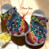 Crochet Personalized Personalize Clog Custom Crocs Fashionstyle Comfortable For Women Men Kid Print 3D Colorful Yarns