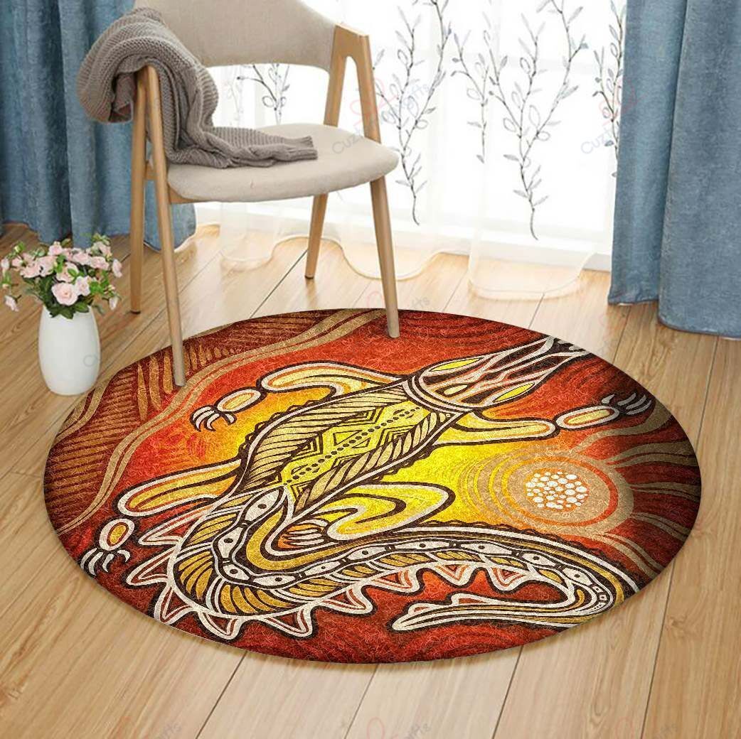 Crocodile Round Carpet Floor Rug Living Room Bedroom Decor Round Area Rug Carpet Crocodile Round Carpet Floor Rug Living Room Bedroom Decor Round Area Rug Carpet