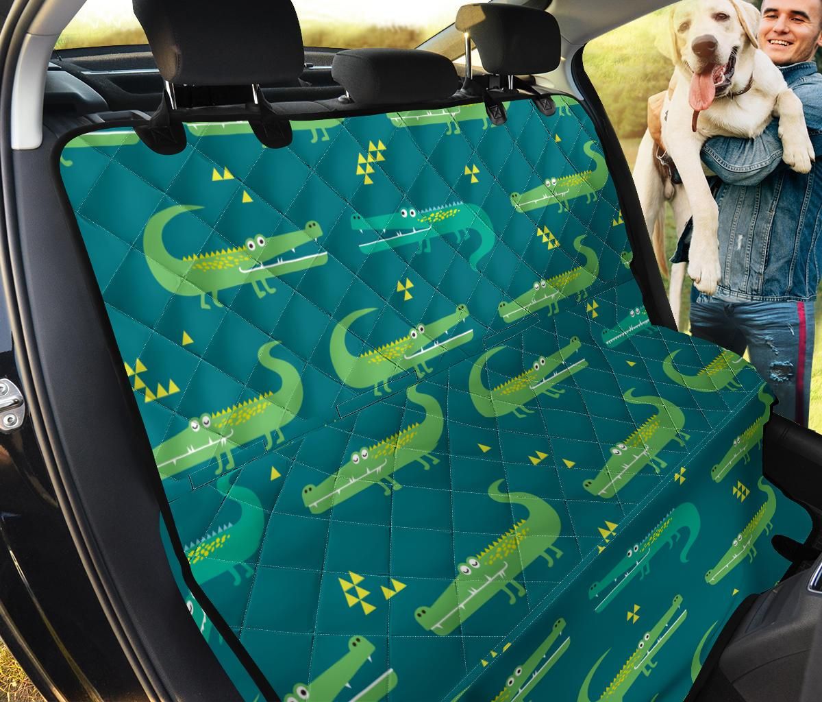 Crocodile Pattern Print Car Back Seat Cover Dog Car Seat Covers - 9894d6875e10 Crocodile Pattern Print Car Back Seat Cover Dog Car Seat Covers - 9894d6875e10