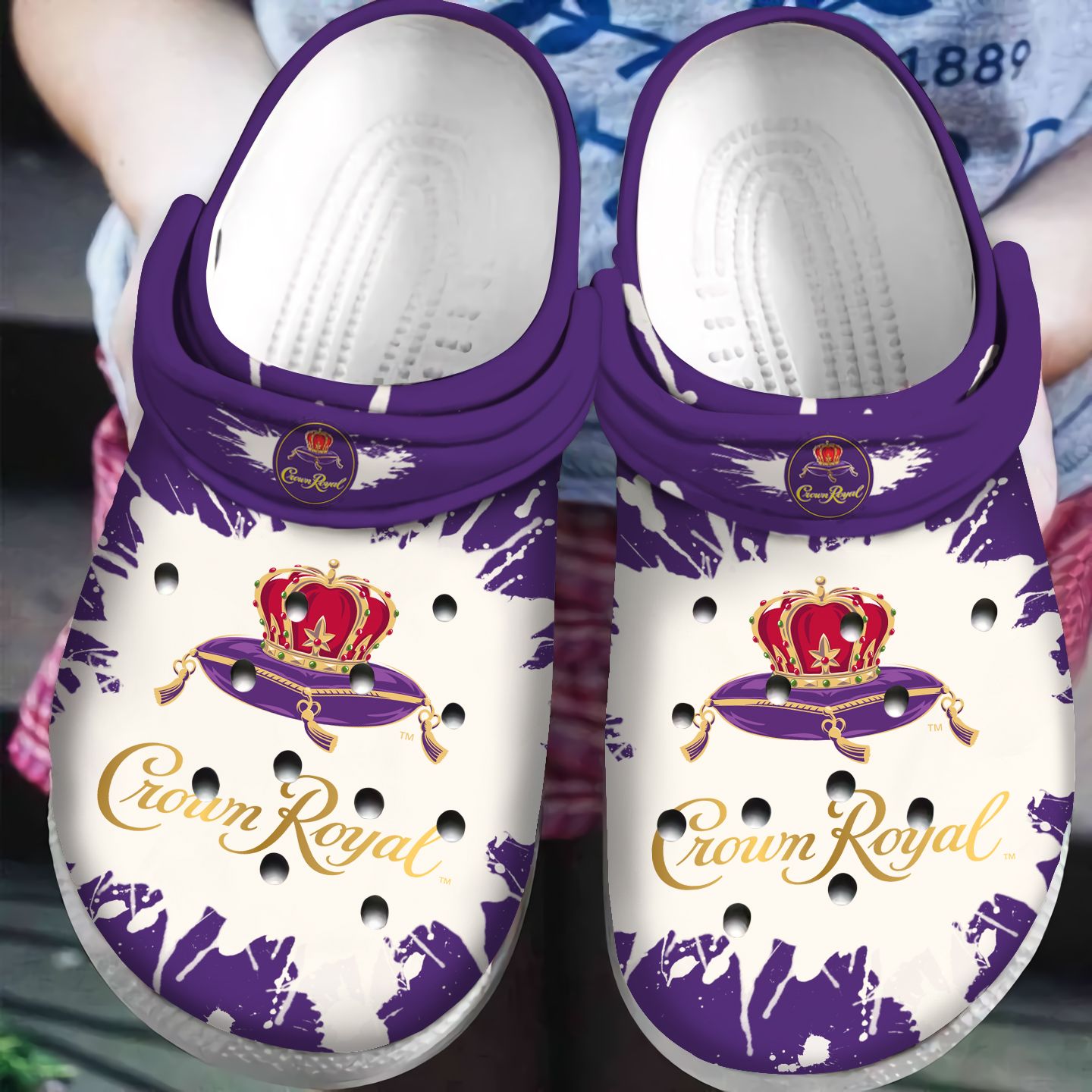 Crown Royal Crocband Clog Comfortable For Mens Womens Classic Clog Water Shoes Crocs Shoes Hothot 240920 Crown Royal Crocband Clog Comfortable For Mens Womens Classic Clog Water Shoes Crocs Shoes Hothot 240920