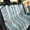 Crows Christmas Pattern Car Back Seat Cover Dog Car Seat Covers - 30f4b1c99702