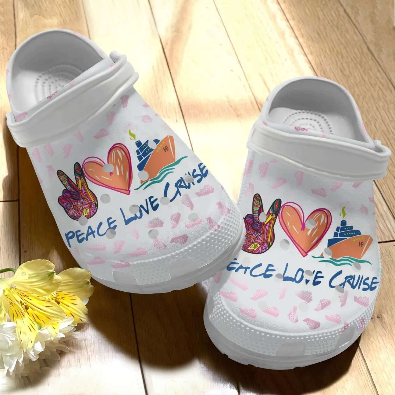 Cruise Personalized Clog Custom Crocs Comfortablefashion Style Comfortable For Women Men Kid Print 3D Peace Love Cruise Cruise Personalized Clog Custom Crocs Comfortablefashion Style Comfortable For Women Men Kid Print 3D Peace Love Cruise