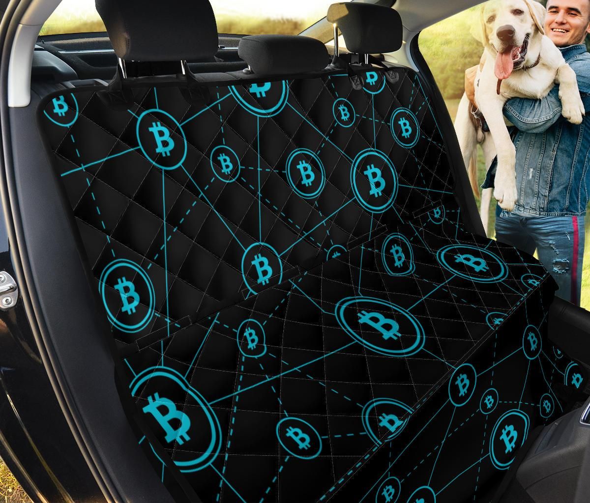 Cryptocurrency Pattern Dodger Blue And Black Car Back Seat Cover Dog Car Seat Covers - 2db60ea1b87b Cryptocurrency Pattern Dodger Blue And Black Car Back Seat Cover Dog Car Seat Covers - 2db60ea1b87b