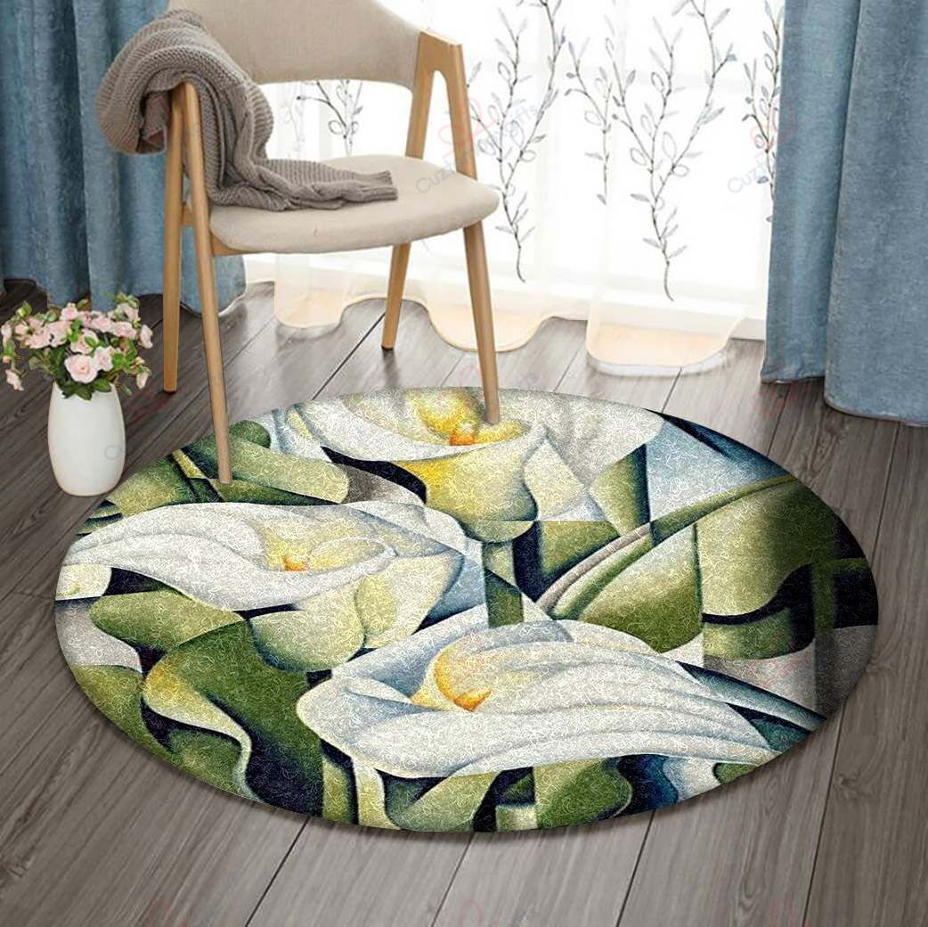 Cubist Metal Round Carpet Floor Rug Living Room Bedroom Decor Round Area Rug Carpet Cubist Metal Round Carpet Floor Rug Living Room Bedroom Decor Round Area Rug Carpet