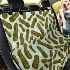 Cucumber Pickle Pattern Car Back Seat Cover Dog Car Seat Covers - 28215fa42f4a
