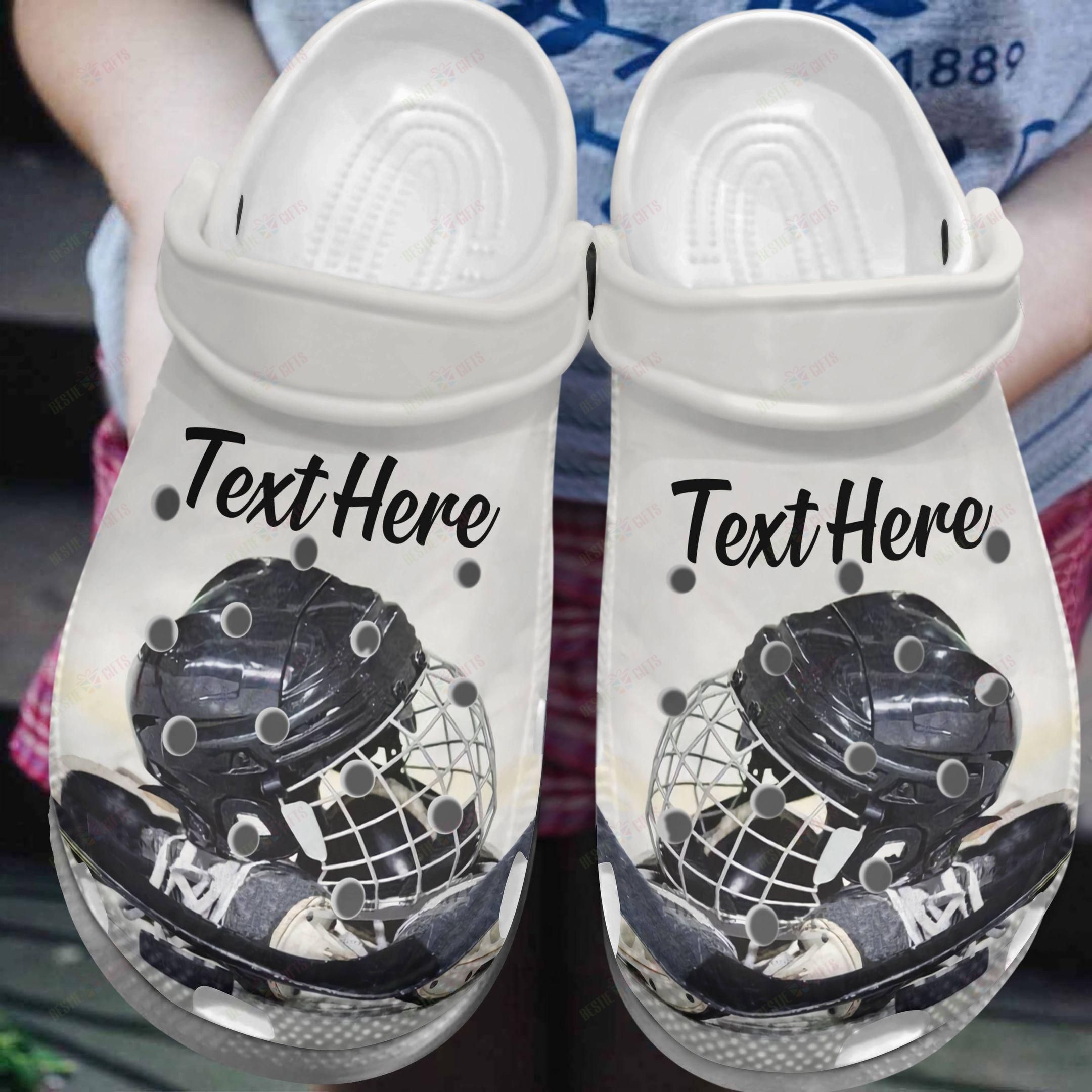 Custom Name Hockey Crocs Clog Shoes Custom Name Hockey Crocs Clog Shoes