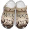 Customize Name Number Crocs Clog Shoes – Baseball Ball Shoes Crocs Clog For Men Women