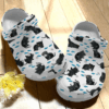 Cute Black Cats Water Color Shoes – Cute Animal Crocs Clog Crocbland Clog Birthday Gift For Man Woman