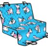 Cute Cartoon Baby Cow Pattern Print Pet Car Back Seat Cover - 777ab890aac5