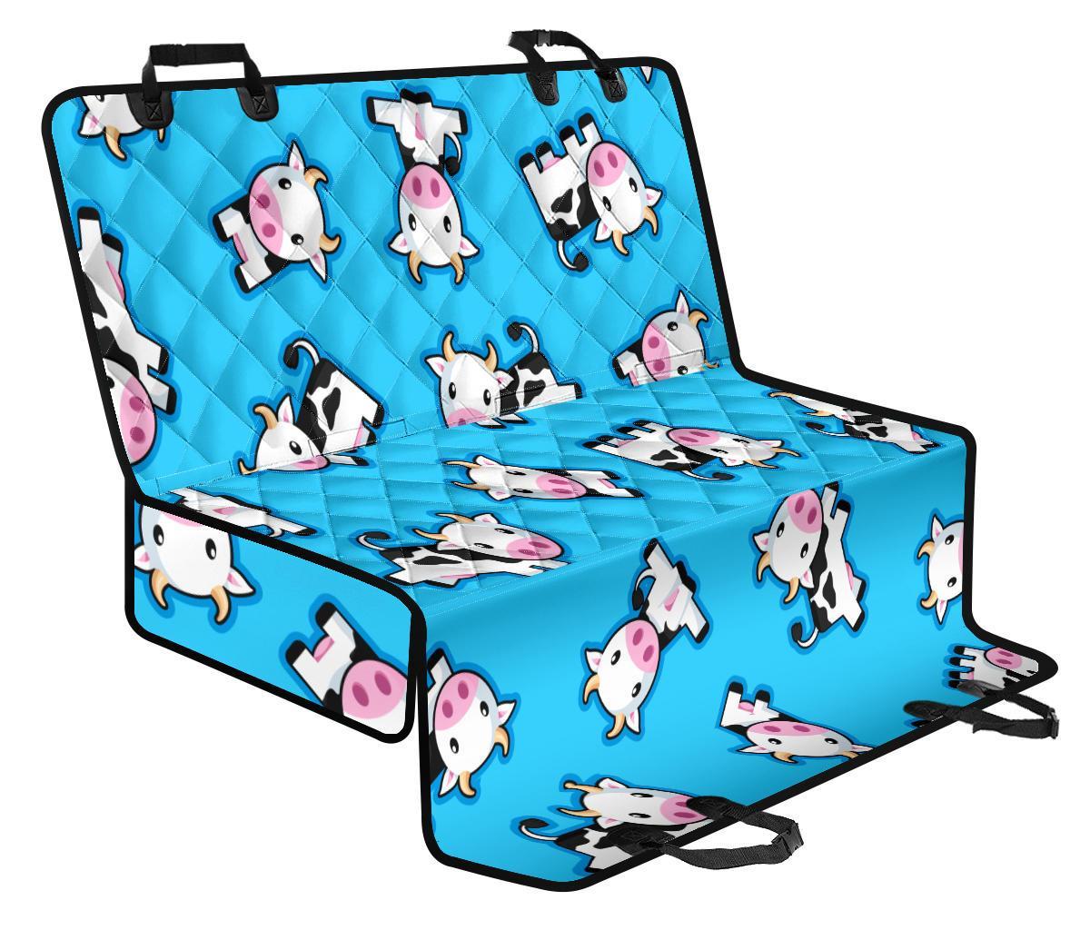 Cute Cartoon Baby Cow Pattern Print Pet Car Back Seat Cover - 777ab890aac5 Cute Cartoon Baby Cow Pattern Print Pet Car Back Seat Cover - 777ab890aac5