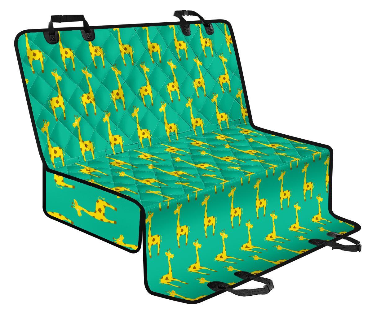 Cute Cartoon Giraffe Pattern Print Pet Car Back Seat Cover - fe9d57e71c5d Cute Cartoon Giraffe Pattern Print Pet Car Back Seat Cover - fe9d57e71c5d