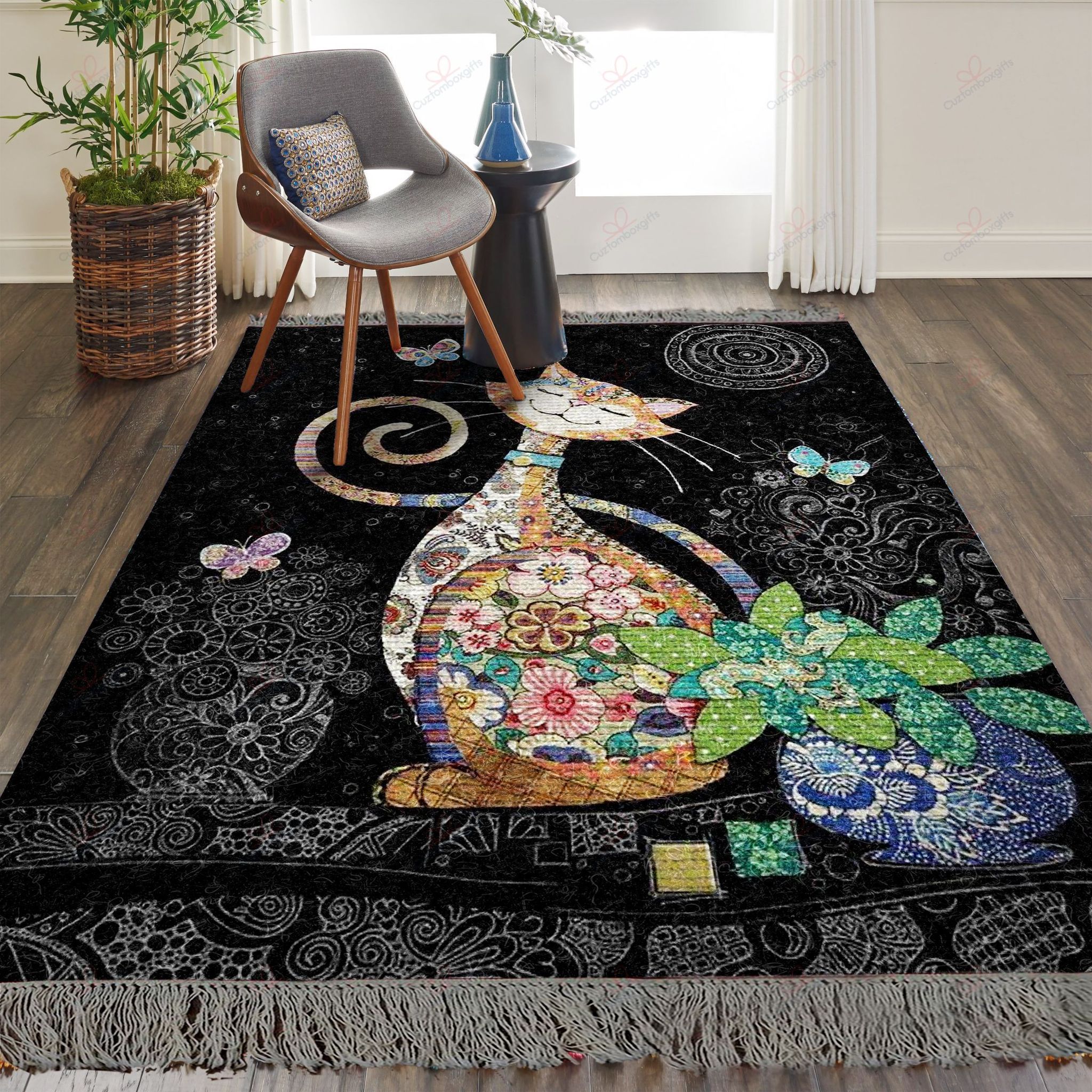 Cute Cat Rug Sport Decor Gift Floor Decor Living Room Carpet Rug Area Rug - 572f1ce751a5 Cute Cat Rug Sport Decor Gift Floor Decor Living Room Carpet Rug Area Rug - 572f1ce751a5