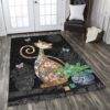 Cute Cat Rug Sport Decor Gift Floor Decor Living Room Carpet Rug Area Rug - f4ee66162dcb