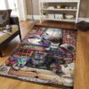 Cute Cats And Books Rug Sport Decor Gift Floor Decor Living Room Carpet Rug Area Rug - d1adefc6cf61