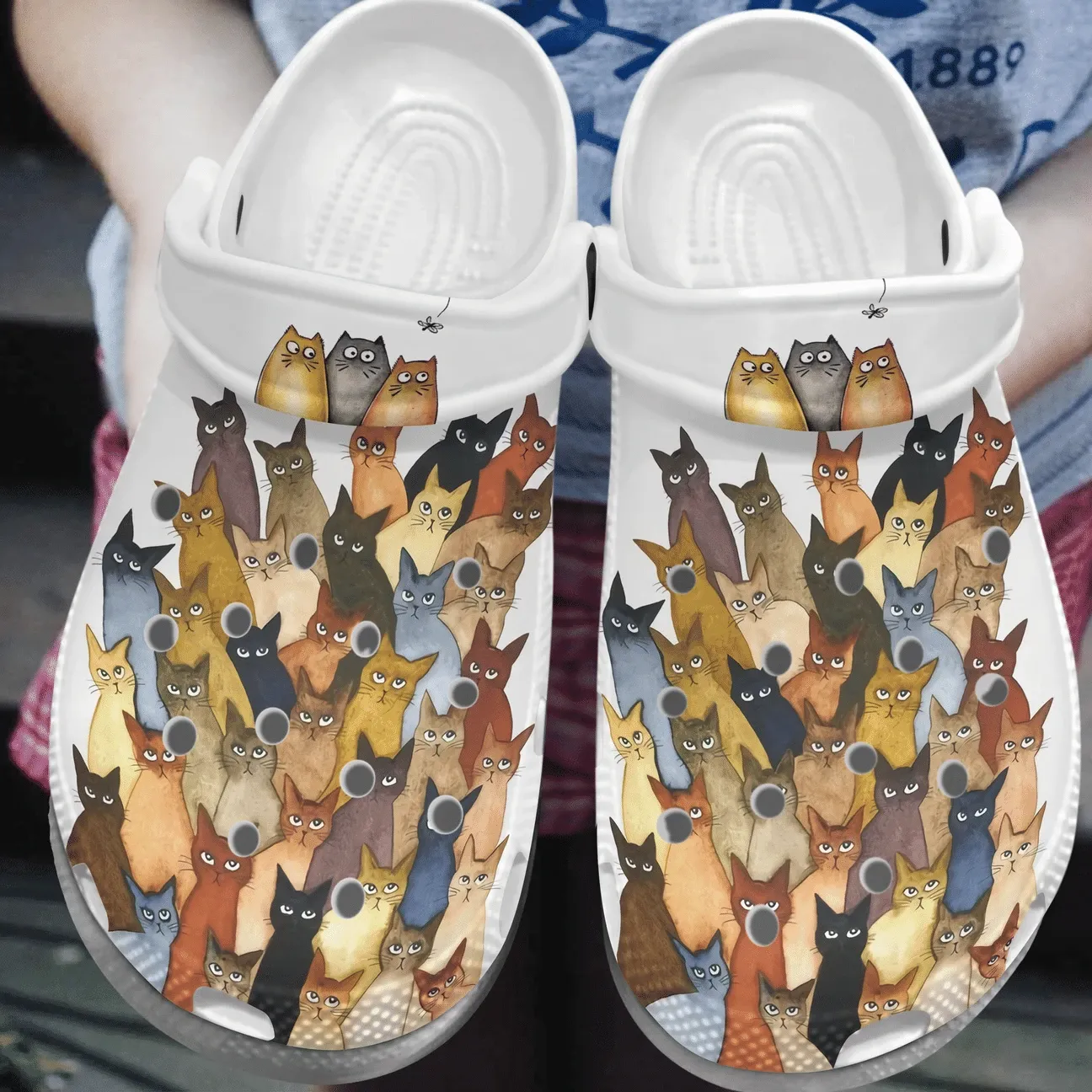 Cute Cats Personalized Clog Custom Crocs Comfortablefashion Style Comfortable For Women Men Kid Print 3D Cute Cats Personalized Clog Custom Crocs Comfortablefashion Style Comfortable For Women Men Kid Print 3D