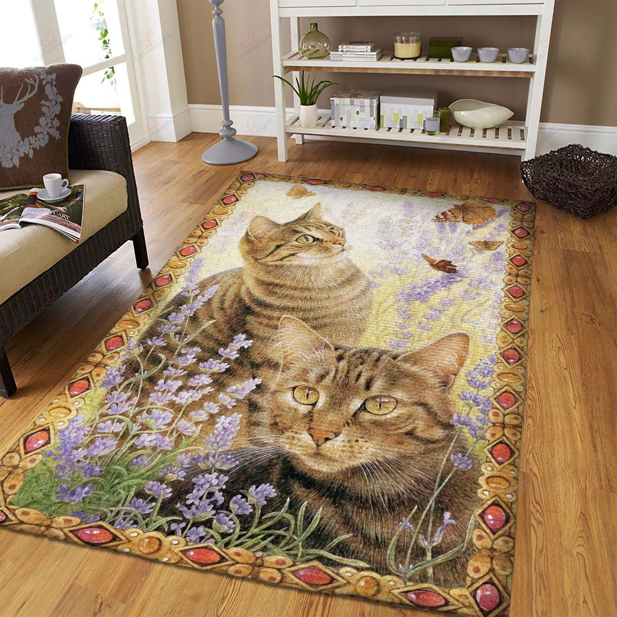 Cute Cats Playing With Butterfly And Purple Flower Rug Sport Decor Gift Floor Decor Living Room Carpet Rug Area Rug - 01c0822547c9 Cute Cats Playing With Butterfly And Purple Flower Rug Sport Decor Gift Floor Decor Living Room Carpet Rug Area Rug - 01c0822547c9