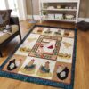 Cute Chicken Rug Sport Decor Gift Floor Decor Living Room Carpet Rug Area Rug - e743efac6428