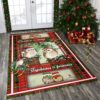 Cute Christmas Couple Owl Rug Sport Decor Gift Floor Decor Living Room Carpet Rug Area Rug - 366f1a272372