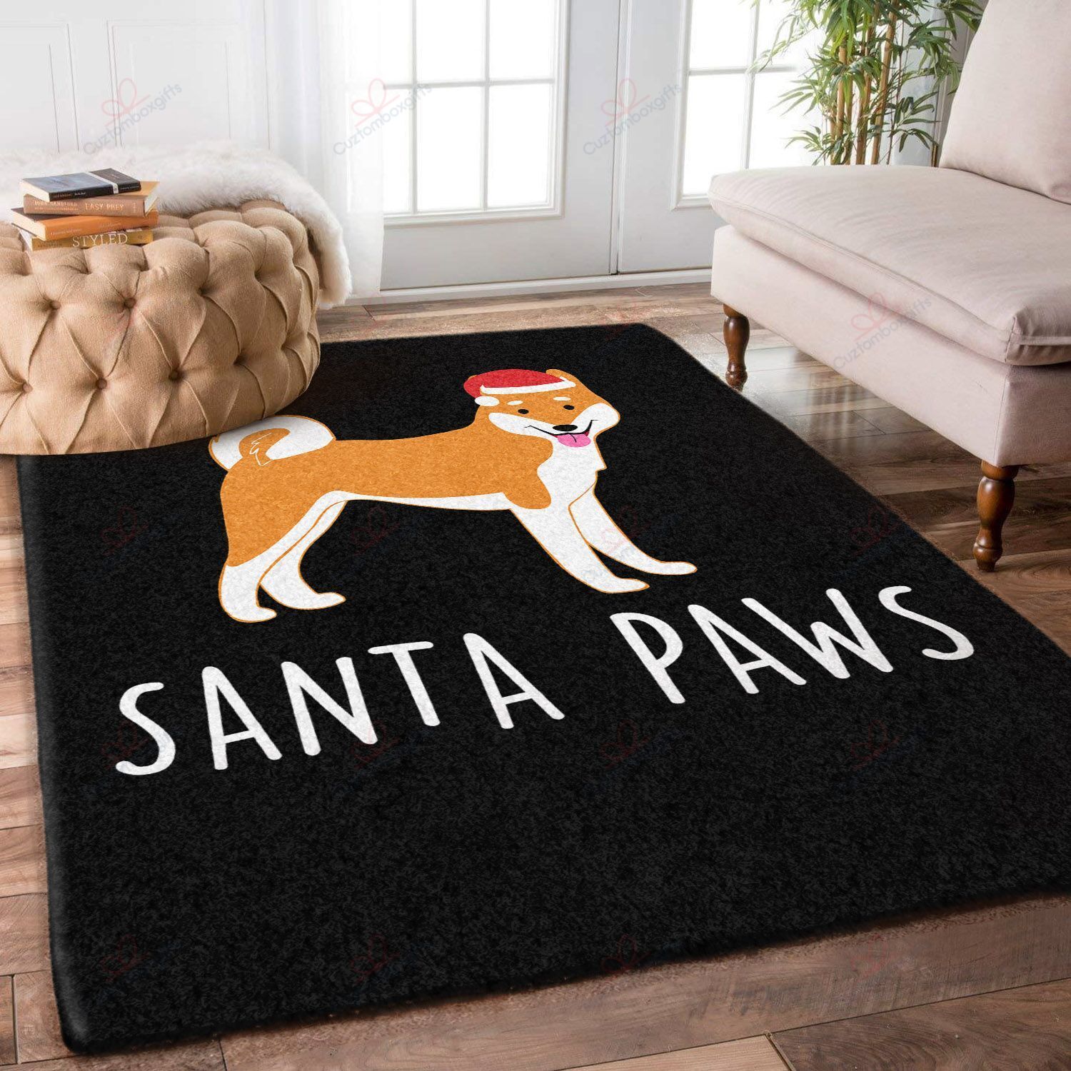 Cute Corgi Dog Santa Paw Rug Sport Decor Gift Floor Decor Living Room Carpet Rug Area Rug - fa50f410f063 Cute Corgi Dog Santa Paw Rug Sport Decor Gift Floor Decor Living Room Carpet Rug Area Rug - fa50f410f063