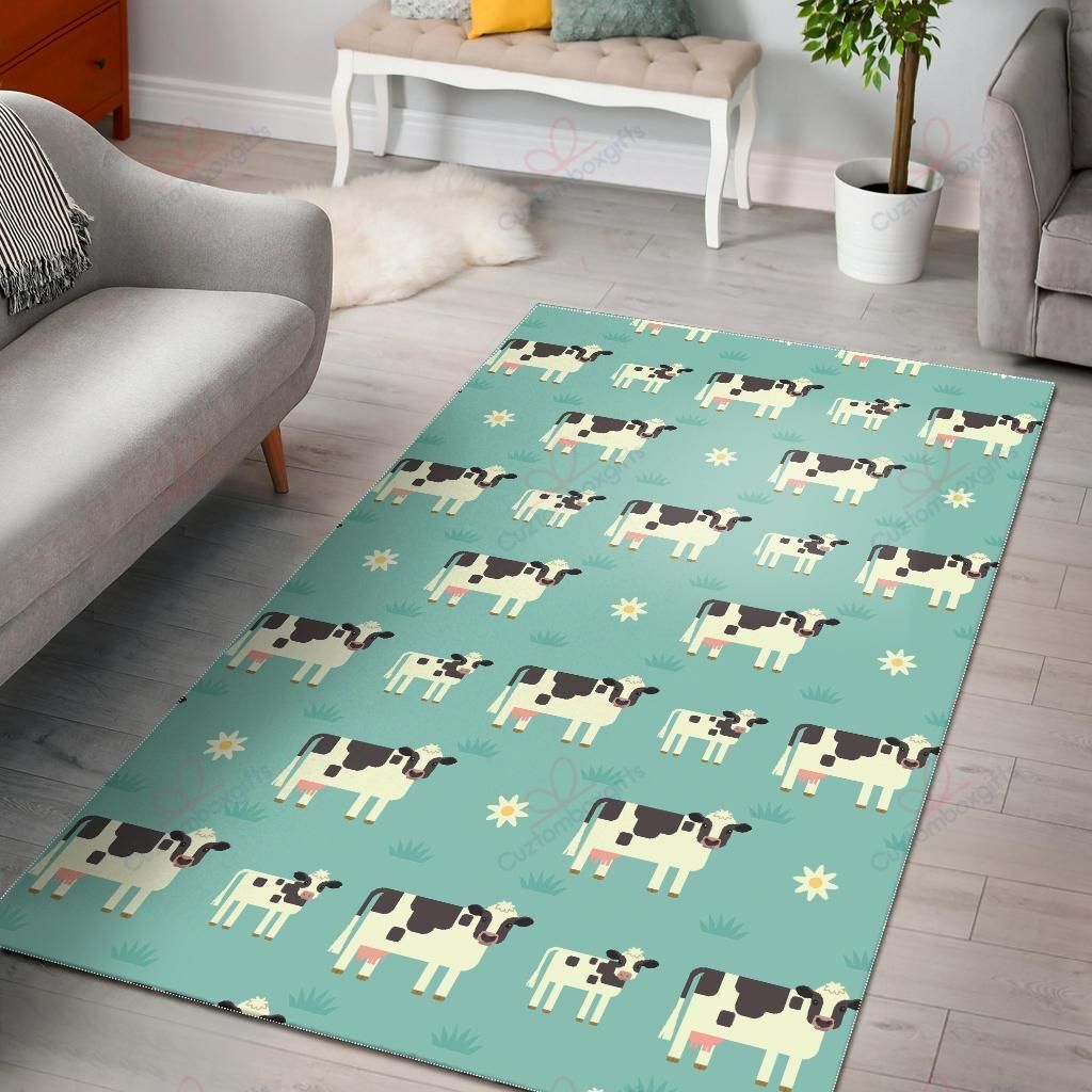 Cute Cow And Baby Cow Pattern Rug Sport Decor Gift Floor Decor Living Room Carpet Rug Area Rug - 686d2d8cef72 Cute Cow And Baby Cow Pattern Rug Sport Decor Gift Floor Decor Living Room Carpet Rug Area Rug - 686d2d8cef72