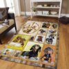 Cute Dachshund Rug Sport Decor Gift Floor Decor Living Room Carpet Rug Area Rug - 14b9057dd2dd