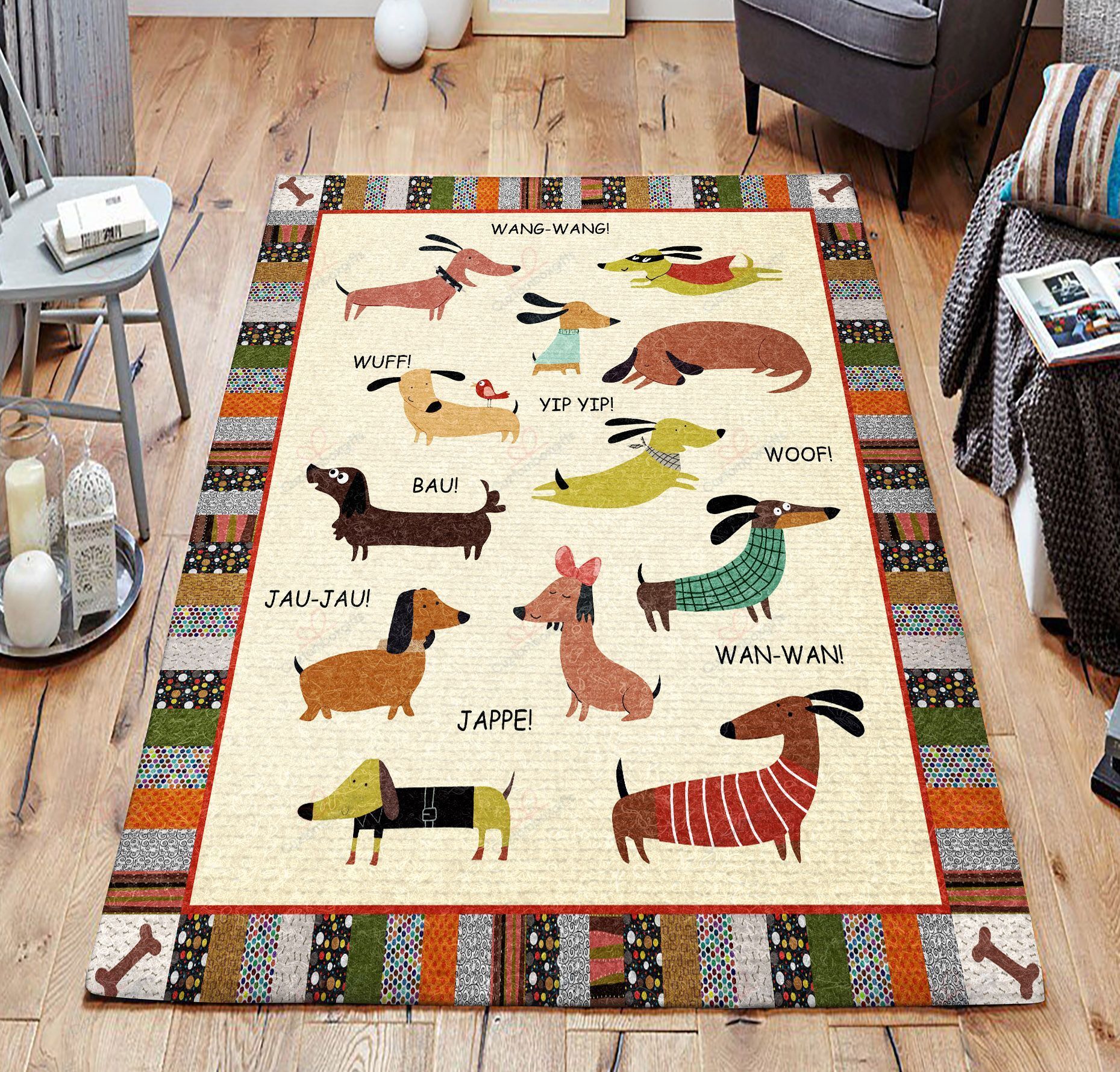 Cute Dachshund Rug Sport Decor Gift Floor Decor Living Room Carpet Rug Area Rug - 0f60f23b3f1c Cute Dachshund Rug Sport Decor Gift Floor Decor Living Room Carpet Rug Area Rug - 0f60f23b3f1c