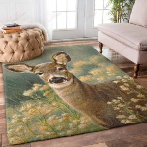 Cute Deer 1 Rug Sport Decor Gift Floor Decor Living Room Carpet Rug Area Rug - fd0b1a0e7a68