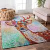 Cute Deer Rug Sport Decor Gift Floor Decor Living Room Carpet Rug Area Rug - 0175e51ea78c