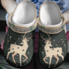 Cute Deer Playing With Bird Crocs Clog Shoes Crocbland Clog Birthday Gifts For Man Woman