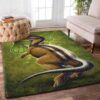 Cute Dinosaur 2 Rug Sport Decor Gift Floor Decor Living Room Carpet Rug Area Rug - ba6be8e89d3d