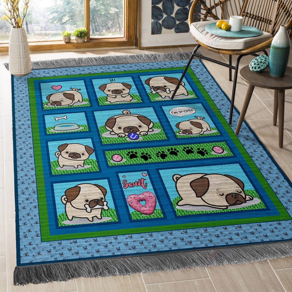Cute Dog 02 Rug Sport Decor Gift Floor Decor Living Room Carpet Rug Area Rug - ce365463ca05 Cute Dog 02 Rug Sport Decor Gift Floor Decor Living Room Carpet Rug Area Rug - ce365463ca05
