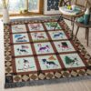 Cute Dog 03 Rug Sport Decor Gift Floor Decor Living Room Carpet Rug Area Rug - 638824c7aeda