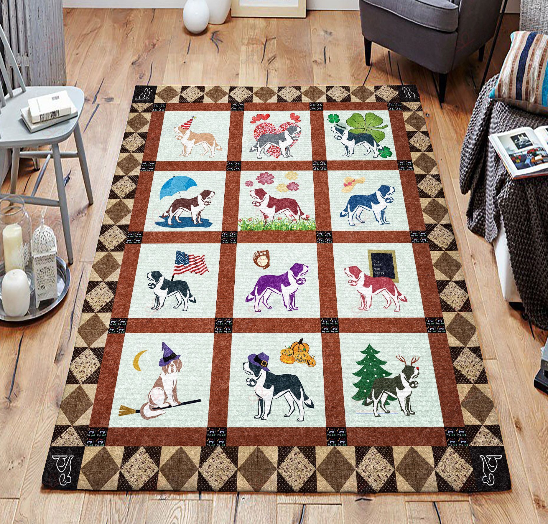 Cute Dog 03 Rug Sport Decor Gift Floor Decor Living Room Carpet Rug Area Rug - 144a87626fae Cute Dog 03 Rug Sport Decor Gift Floor Decor Living Room Carpet Rug Area Rug - 144a87626fae