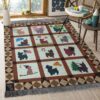 Cute Dog 04 Rug Sport Decor Gift Floor Decor Living Room Carpet Rug Area Rug - 34fc554130a0