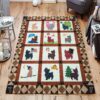 Cute Dog 04 Rug Sport Decor Gift Floor Decor Living Room Carpet Rug Area Rug - 9d96e8b550e5
