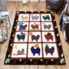 Cute Dog 06 Rug Sport Decor Gift Floor Decor Living Room Carpet Rug Area Rug - 586232ef77dd