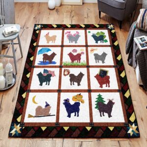 Cute Dog 08 Rug Sport Decor Gift Floor Decor Living Room Carpet Rug Area Rug - 0415f2dad5cd