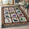 Cute Dog 09 Rug Sport Decor Gift Floor Decor Living Room Carpet Rug Area Rug - de767a4c7959