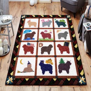 Cute Dog 09 Rug Sport Decor Gift Floor Decor Living Room Carpet Rug Area Rug - 6d8406330c98