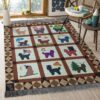 Cute Dog 10 Rug Sport Decor Gift Floor Decor Living Room Carpet Rug Area Rug - 738d15633caa
