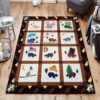 Cute Dog 11 Rug Sport Decor Gift Floor Decor Living Room Carpet Rug Area Rug - 204225d8220f