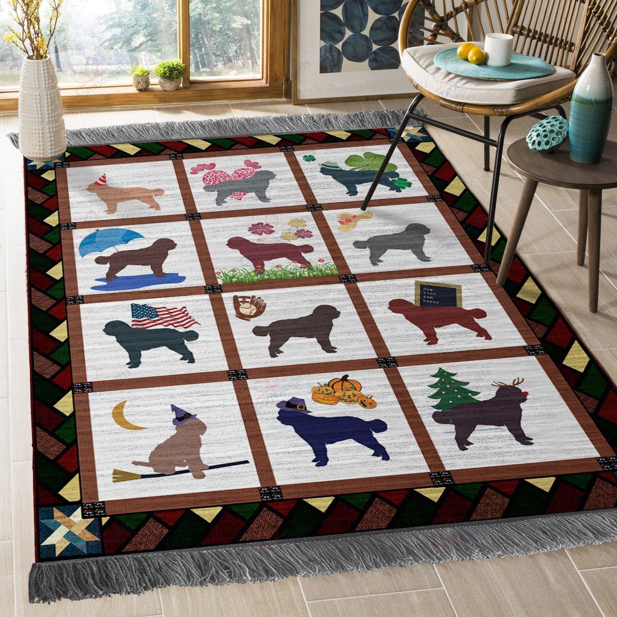 Cute Dog 12 Rug Sport Decor Gift Floor Decor Living Room Carpet Rug Area Rug - 408a1a120276 Cute Dog 12 Rug Sport Decor Gift Floor Decor Living Room Carpet Rug Area Rug - 408a1a120276