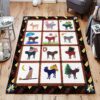Cute Dog 13 Rug Sport Decor Gift Floor Decor Living Room Carpet Rug Area Rug - 09dac6ea728d