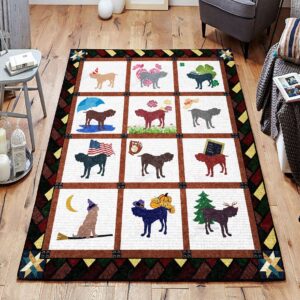 Cute Dog 13 Rug Sport Decor Gift Floor Decor Living Room Carpet Rug Area Rug - 09dac6ea728d